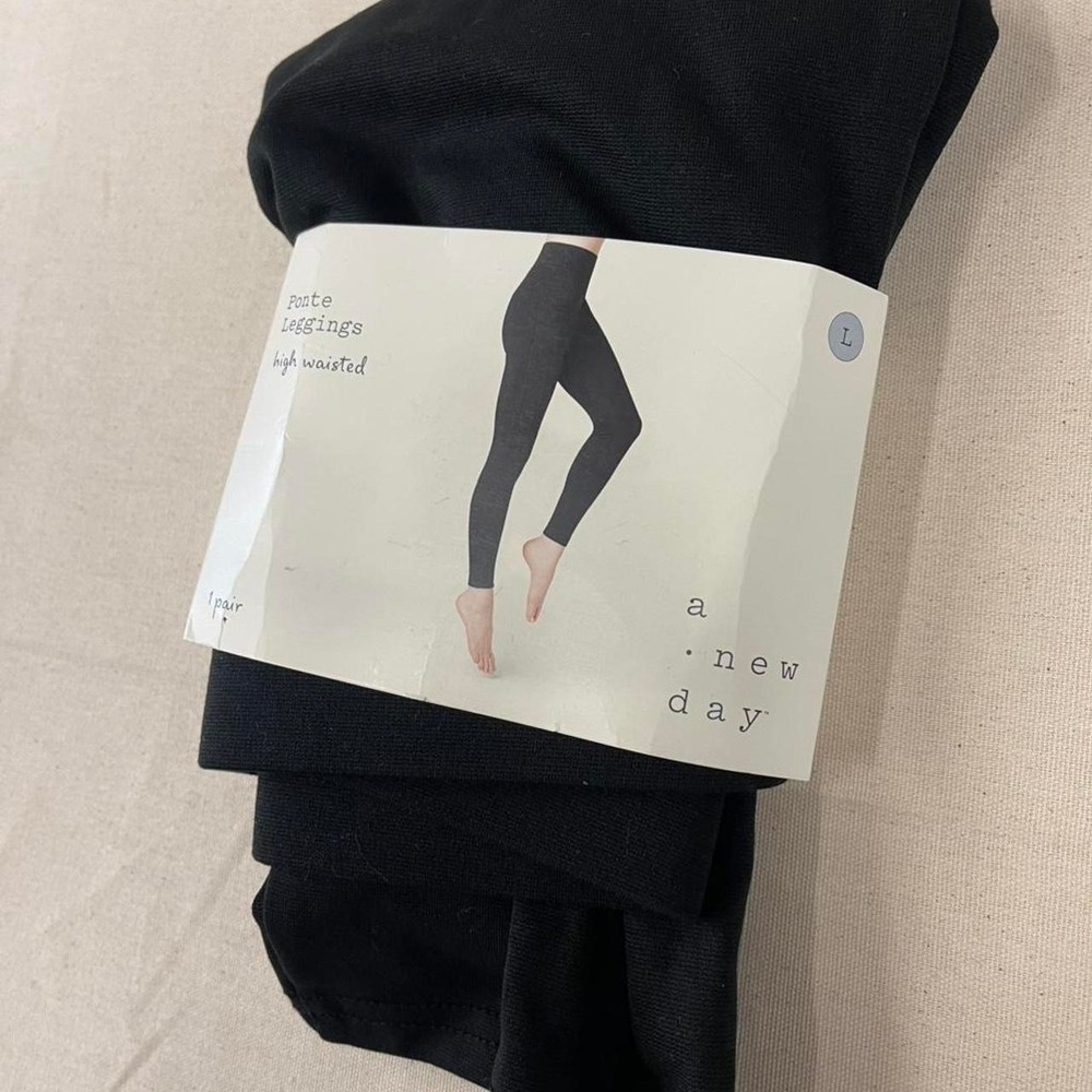 Brand new A New Day ponte leggings in classic black